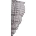 Ekena Millwork Sco10x052as0 8-inch W X 5 2-inch D 12 1 H Sea Shell Wall Sconce 