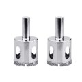 2pcs 26mm 1 Diamond Hole Saw Drill Bits For Glass Tile Ceramic  