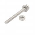 Uxcell M2 5x25mm 304 Stainless Steel Phillips Pan Head Bolt Screw Nut W Washer 28 Sets