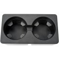 Console Cup Holder For Chevy Silverado 2500 And Tahoe 2007 To 2014 Replacement 19154712 Black Plastic Standard Style 