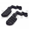 Smt-highway Clamps 1 5 2 Large Foot Pegs Compatible With V-star Roadstar Kawasaki Vulcan Motorcycle B012htohog