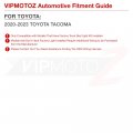 For 2020-2022 Toyota Tacoma N300 Pickup Bright White Led Truck Bed Lighting Trunk Light Rear Cargo Box Lamp Kit Replacement
