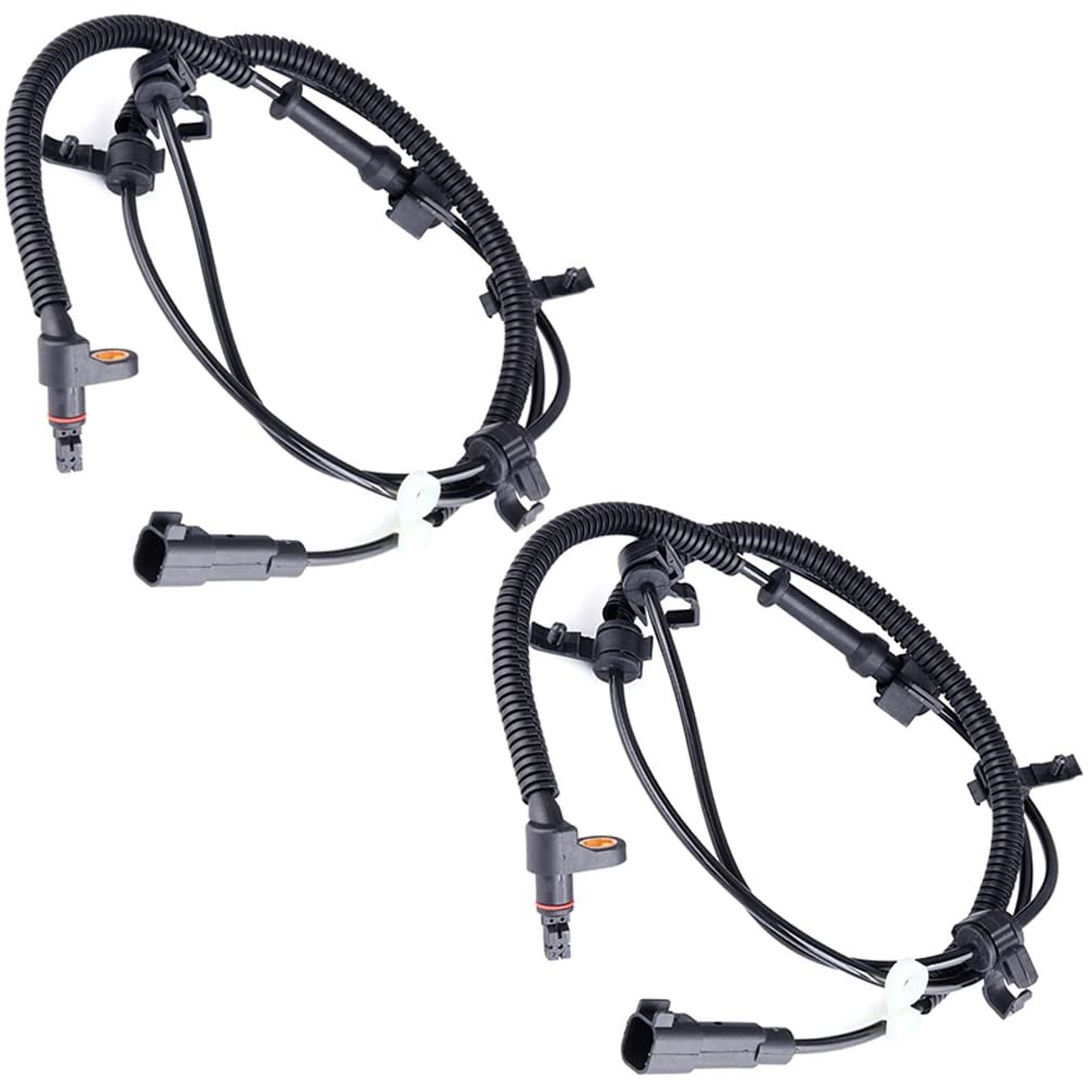 2pcs Abs Wheel Speed Sensor Front Right For 2002 2007 Jeep Liberty Als1500