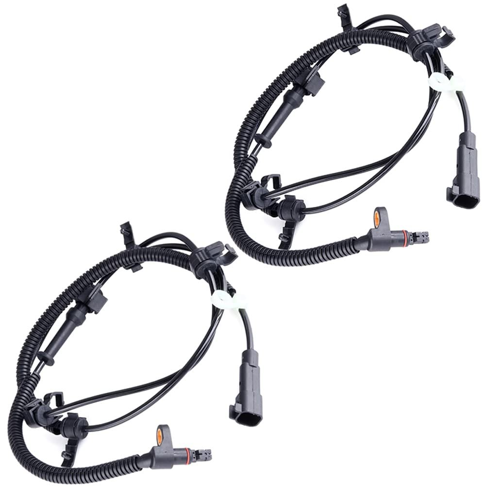2pcs Abs Wheel Speed Sensor Front Right For 2002 2007 Jeep Liberty Als1500