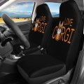 Fehuew Love Corgi Dog Letter 2 Pcs Car Seat Covers Set Vehicle Front Protector Auto Interior Accessories Protetors Mat