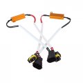 Ronben 2pcs H8 H9 H11 Led Light Fog Xenon Hid Drl Lamp Decoder Resistance Load Resistor Canbus Wire Harness Adapter 50w 6ohm 