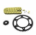 Fits Honda Xr400r 400 R Yellow O Ring Chain And Sprocket 13 45 110l