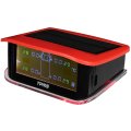 Tire Pressure Monitoring System Wireless Tpms Monitor 0-198psi 433mhz Red Rv With 4 Sensors Lcd Display Auto Sleep Mode Easy To