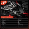 A-premium Front Catalytic Converter Kit Direct-fit Compatible With Honda Civic 2006 2007 2008 2009 2010 1 3l Epa Compliant