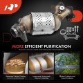 A-premium Front Catalytic Converter Kit Direct-fit Compatible With Honda Civic 2006 2007 2008 2009 2010 1 3l Epa Compliant