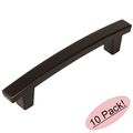 Cosmas 5237orb Oil Rubbed Bronze Contemporary Cabinet Hardware Handle Pull 3-3 4 Hole Centers 10 Pack 