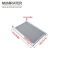 Aluminum Radiator Replacement For Rzr Xp 900 2011 2014 Part Number Chrome Finish Multi Channel Flat Tube Design