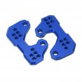 Foot Pegs Mounting Base Rustproof Rugged Anodizing Durable Motorcycle Adjustable Rearset For Modification Blue 