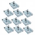 Callaron 30 Pcs Motorcycle Fairing Clips Spire U Dashboard Panel Functional Bumper Fasteners Nuts Fastener Self Tapping