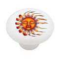 Sleepy Sun Decorative High Gloss Ceramic Drawer Knob 