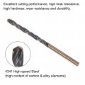 Uxcell 12pcs Jobber Drill Bits 3 2mm Black Nitride Gold Titanium Coated 4341 High Speed Steel Hss 135 Degree Split Point Twist