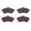 Front Disc Brake Pads For Mercedes Benz C250 C200 2010 To 2015 Ceramic Friction Electronic Wear Sensor 5 75 In Inner And Outer 