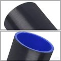 90 Degree 4 Ply Silicone Reducer Hose Intake Intercooler Pipe Coupler T Clamps 2 51mm 5 63mm Only