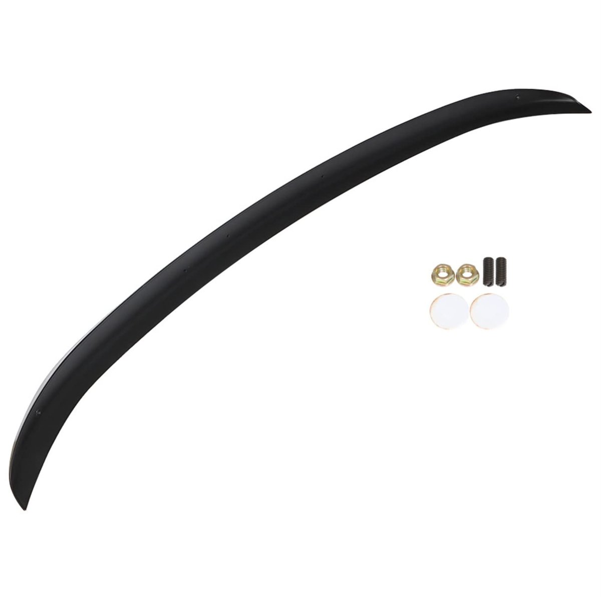 Rear Trunk Spoiler Wing Matte Black Abs Replacement For 2014-2019 Corolla