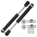 150mm 5 91 Gas Struts 22n Springs Black Carbon Steel 2 Set Rv Car Toolbox Lid Storage Box Cover Cabinet Door 