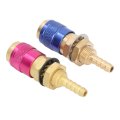 Water Cooled Gas Adapter Portable Brass Quick Connector With Plug For Pta Db Mig Welding Torch M10 Professional Accessories 6mm