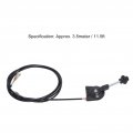 Heavy Duty Throttle Cable Universal Replacement Excavator Motor Control Manual Equipment Parts Accessories 3 5meter For