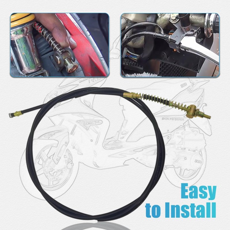 77 5 In Rear Brake Cable For Gy6 50cc 150cc Scooter Moped Roketa Taotao Sunl Buyang Coolsport Kazuma Redcat Eagle Jcl Yamoto