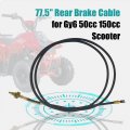 77 5 In Rear Brake Cable For Gy6 50cc 150cc Scooter Moped Roketa Taotao Sunl Buyang Coolsport Kazuma Redcat Eagle Jcl Yamoto