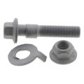 Alignment Cam Bolt Set For 2010 2011 2012 2013 Acura Zdx Camber Adjustment Hexagonal Head Silver Front Position 