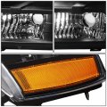 Auto Dynasty Halogen Factory Style Headlight Lamps Assembly Tool Kits Compatible With Chevy Tahoe Suburban 1500 2500 Avalanche