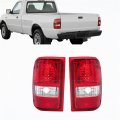 Tail Light Assembly Replacement For Ranger 2001-2011 Driver And Passenger Side Lh Rh Replaces 6l5z13405aa 6l5z13404aa Red Clear 
