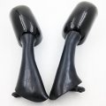 Motorcycle Side Mirrors For Honda Cbr 600 F2 F3 900 Rr Cbr1000f Vfr800f Black Convex Adjustable Glass Windshield Mount Left And