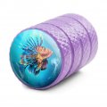 Lionfish Valve Stem Caps For Tire Rim Wheel Aluminum Purple