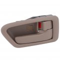 Fit For 1989-1992 Geo Prizm 2pcs Interior Front Rear Door Handles Grey
