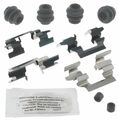 H15898a Professional Grade Disc Brake Caliper Hardware Kit For Truck Van Suv Metal Machined Finish 