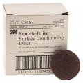 Scotch-brite Surface Conditioning Disc 07457 2 In X Nh A Med 25 Per Carton