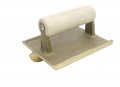 Marshalltown Qlt Bronze Hand Groovers Wood Handle 152mm Length 114mm Width 10mm Radius 19mm Depth 22mm Groove 7304w 