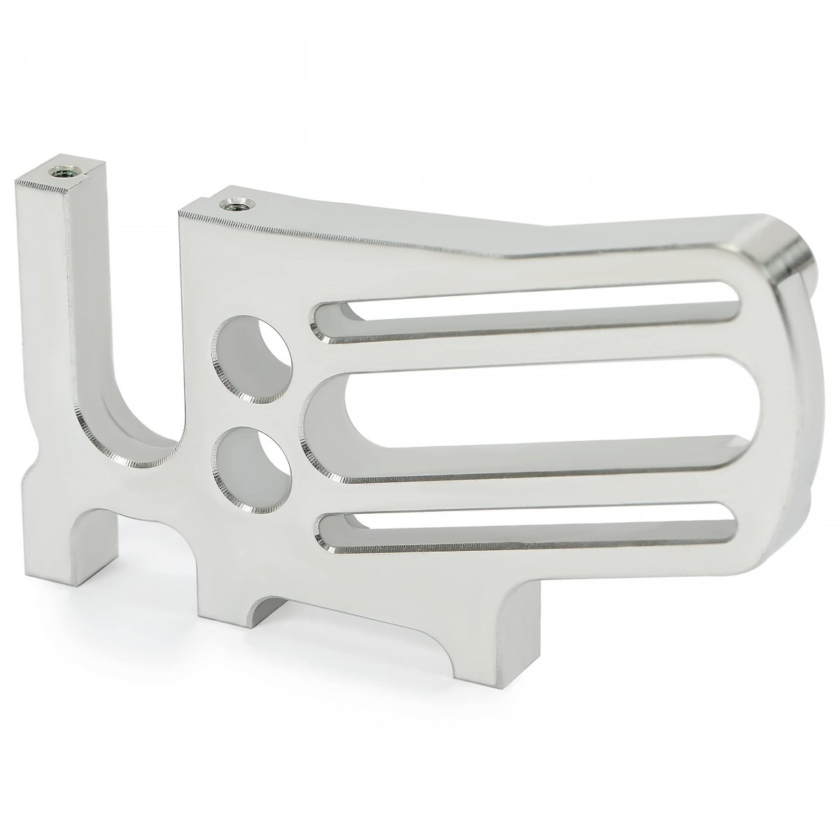 Motor Mount For Large Pinions 1 5 Castle 7 Arrma Limitless Aluminum Silver