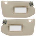 Sun Visor Set 96400-9pb0a For Nissan Pathfinder 2013 2018 Infiniti Qx60 2014 2017 Jx35 Beige Fits Vehicles With Sunroof 
