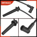 A-premium Ignition Spark Plug Wires Set Of 6 Compatible With Ford Taurus Mercury Sable 2001 2002 2003 3 0l Replace 1u2z12259-ha