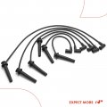 A-premium Ignition Spark Plug Wires Set Of 6 Compatible With Ford Taurus Mercury Sable 2001 2002 2003 3 0l Replace 1u2z12259-ha