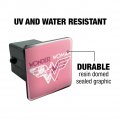 Wonder Woman 80th Pink Logo Tow Trailer Hitch Cover Plug Insert