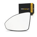 Mirror Glass For Chevy Cruze Limited 2016 Driver Side Non Heated Flat Type With Backing Plate Replaces 95215096 Gm1324127