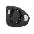 Mirror Glass For Chevy Cruze Limited 2016 Driver Side Non Heated Flat Type With Backing Plate Replaces 95215096 Gm1324127