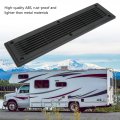 Air Vent Cover 11 8 X 3 15 Inch Black Plastic Louver Return Grill Ceilingilation Hvac Vent For Rv Bus Trailer Kitchen Cabinet
