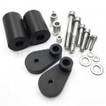 Httmt Mt219-006-bk No Cut Frame Slider Crash Protector Compatible With 2006 2007 Cbr 1000rr 1000 Rr Black