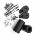 Httmt Mt219-006-bk No Cut Frame Slider Crash Protector Compatible With 2006 2007 Cbr 1000rr 1000 Rr Black