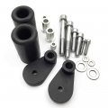 Httmt Mt219-006-bk No Cut Frame Slider Crash Protector Compatible With 2006 2007 Cbr 1000rr 1000 Rr Black