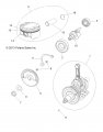 Polaris Ranger Ball Bearing 20 X 47 14 Genuine Oem Part Qty 1