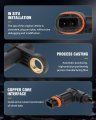 Abs Wheel Speed Sensor Compatible For Mercedes-benz Cl500 Cl55 Amg Cl600 S350 S430 S500 S55 S600 Front Driver Or Passenger Side